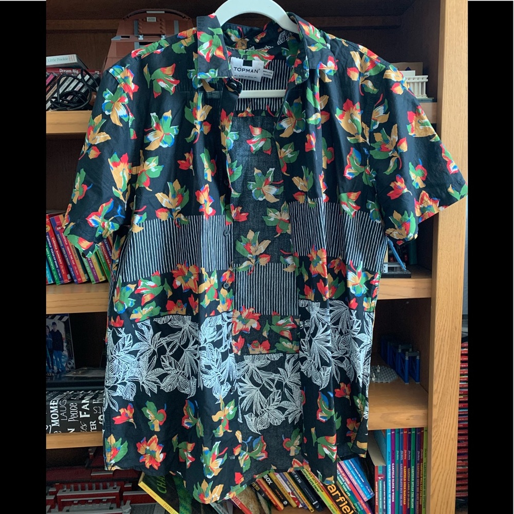 Multicolor Button Down